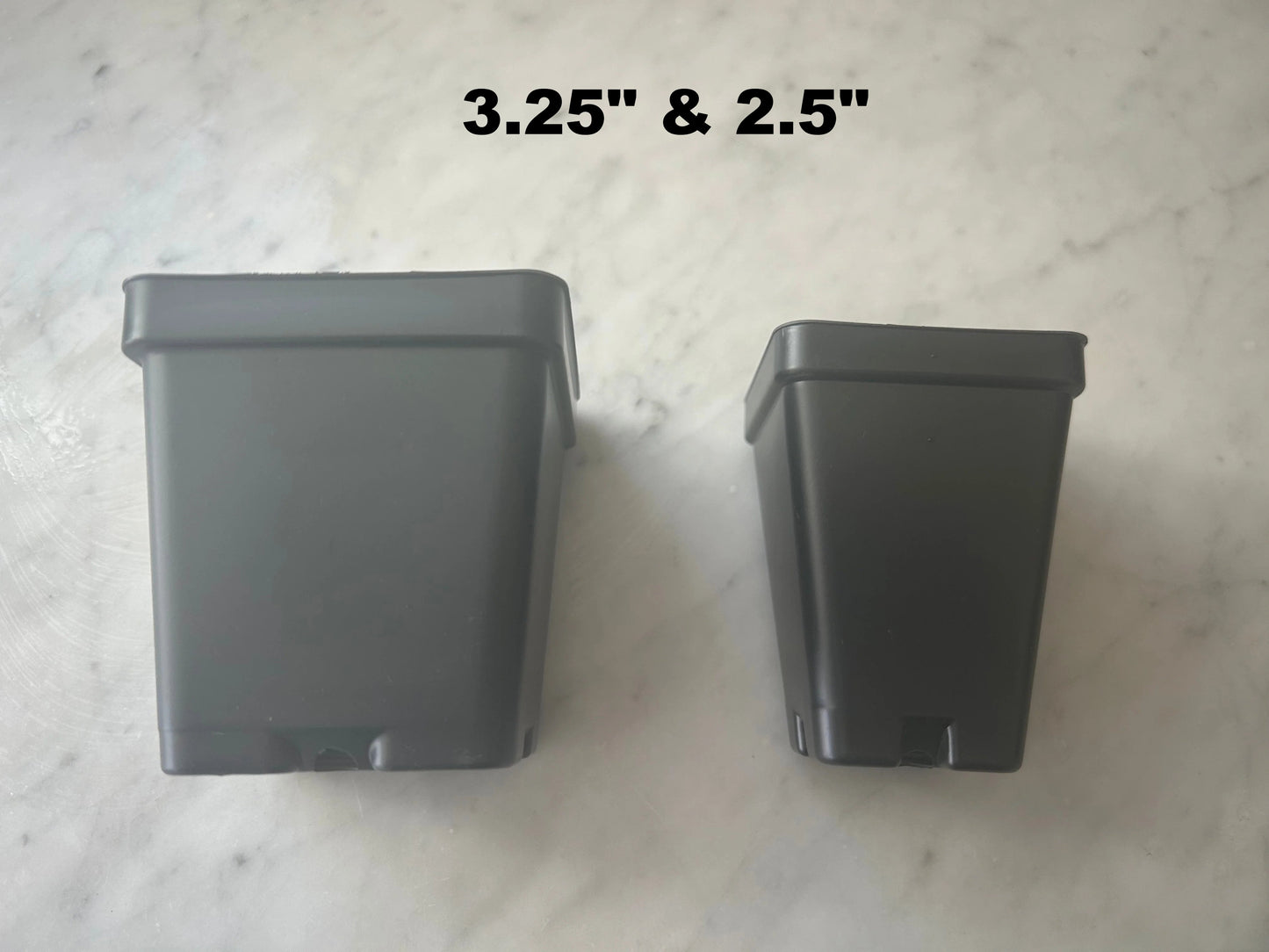 2.5" and 3.25" Growers Pots