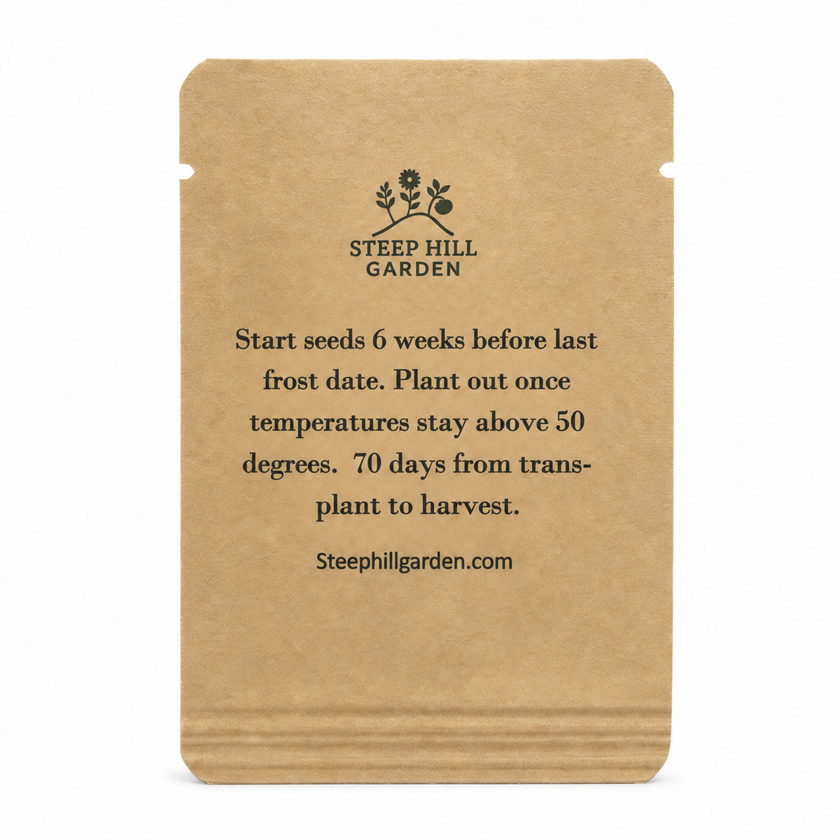 25 Chupon de Malinalco Tomatillo Seeds, Heirloom Mexican Variety, Salsa & Fresh Eating — seed packet image