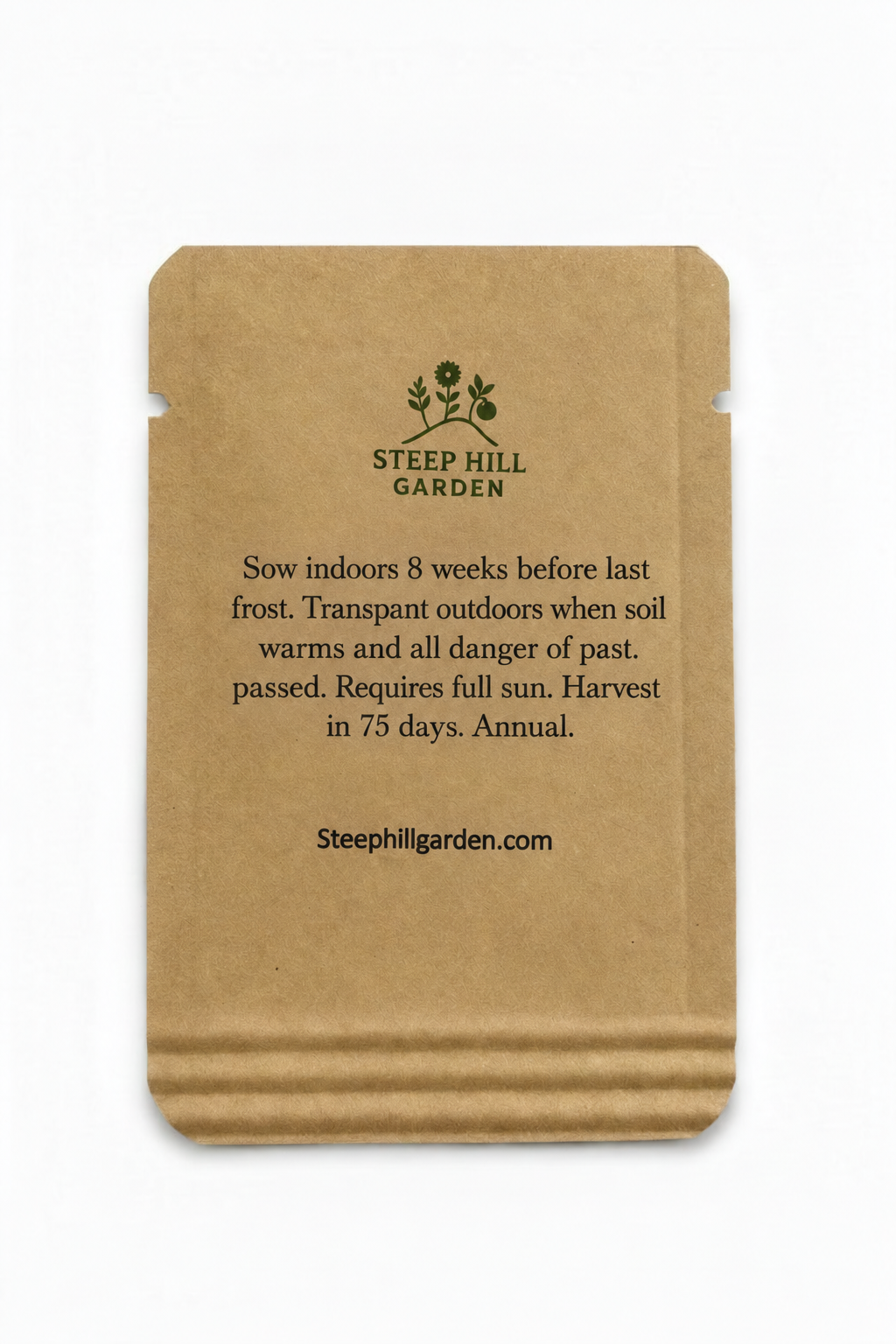 Honey Drop Tomato Seeds – Open-Pollinated Yellow Cherry Tomato — seed packet image