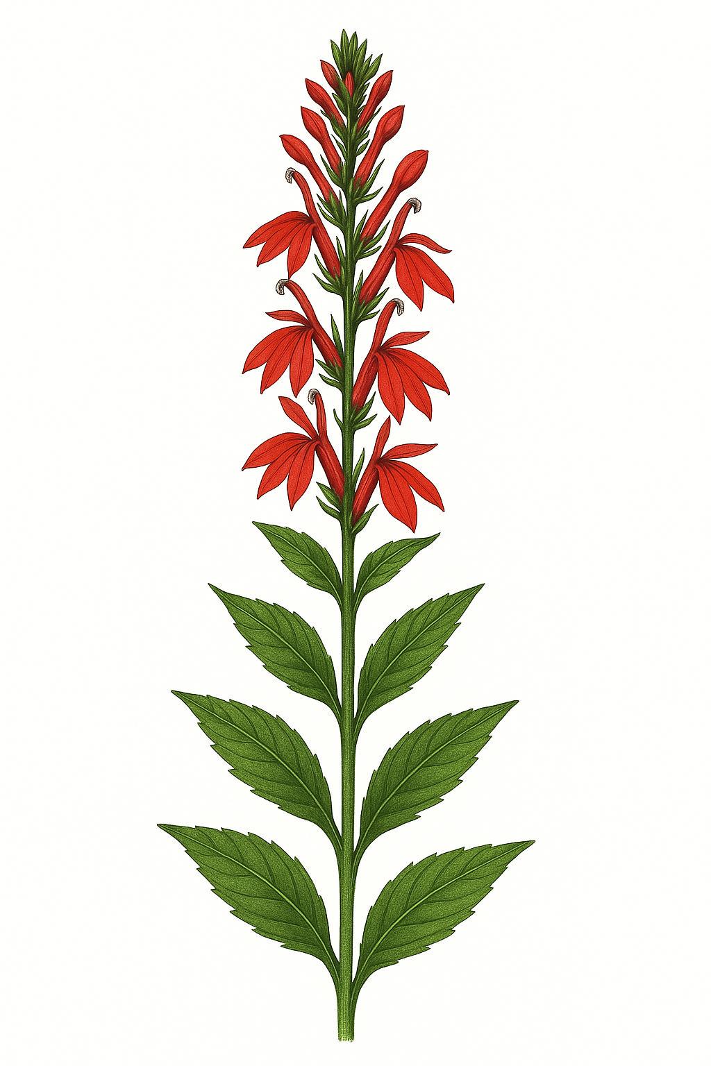 Cardinal Flower Seeds (100 Seeds)