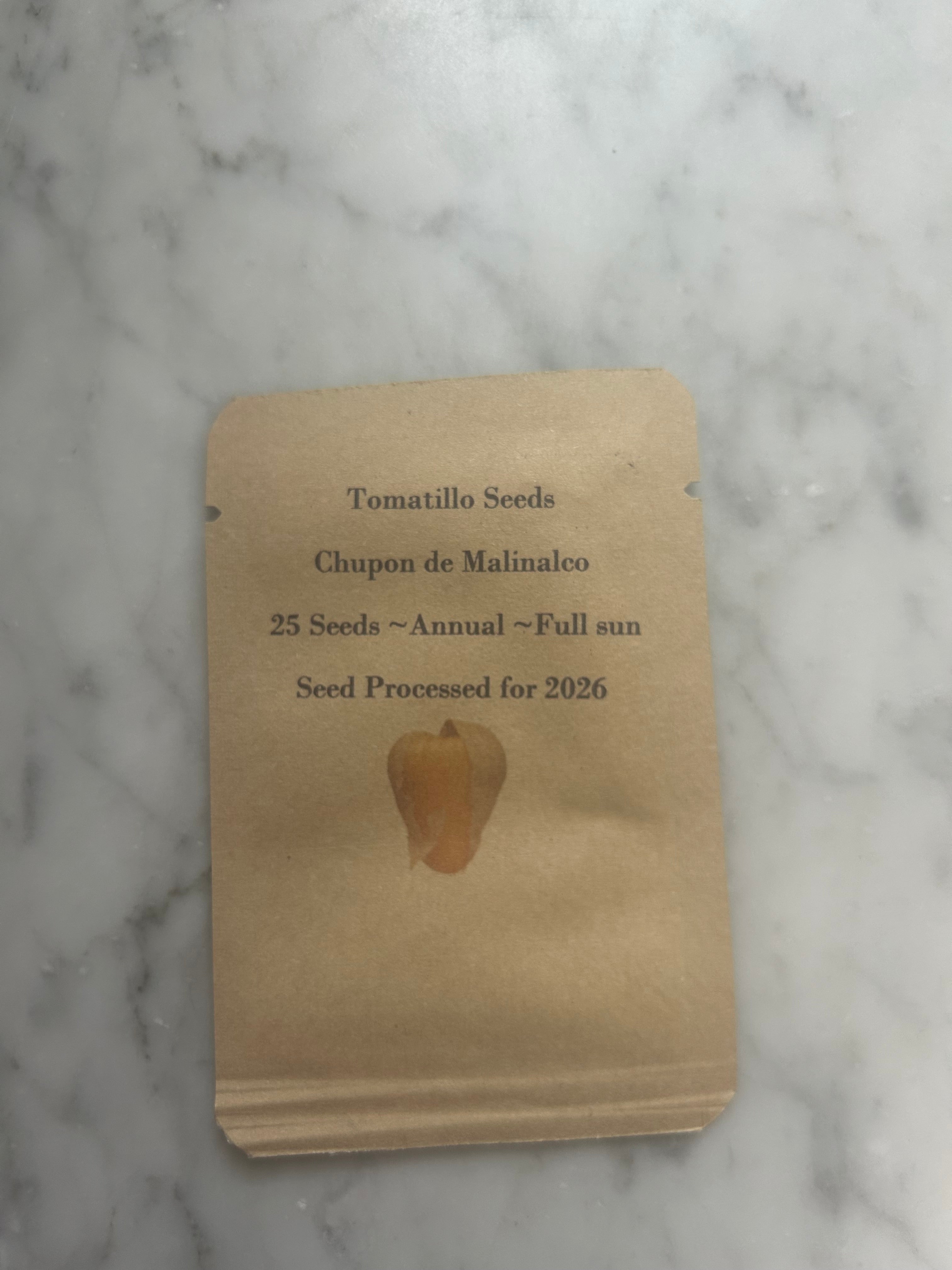 Chupon de Malinalco Tomatillo Seeds – 25 Seeds, Versatile Heirloom, Salsa & Fresh Eating